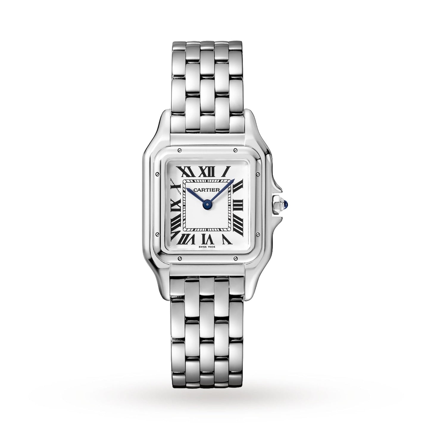 Panthère de Cartier Medium Model | 27mm, Steel, White Dial