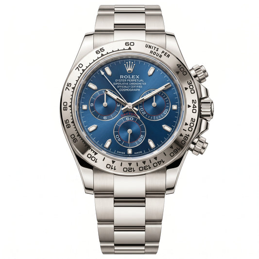 Rolex Cosmograph Daytona 126509 White Gold "Blue Dial"